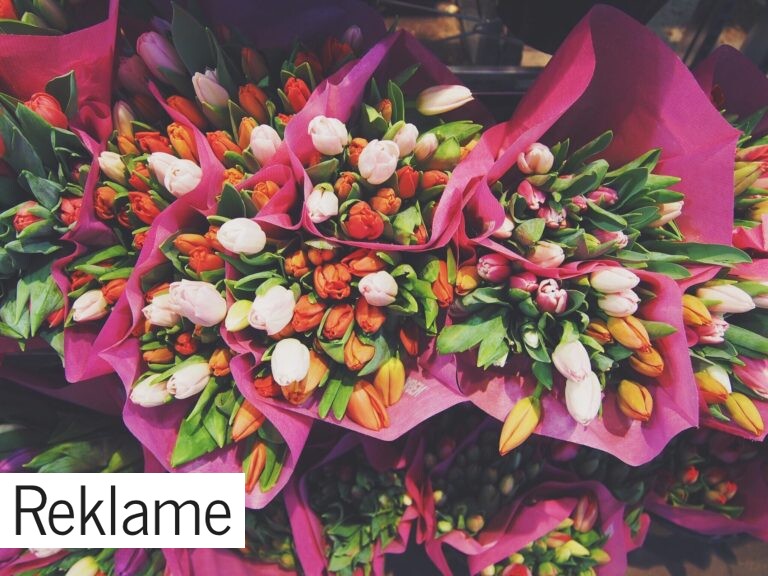 Blomsterlevering til din hoveddør