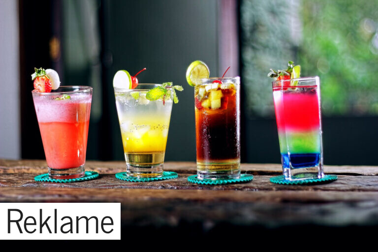 Lækre drinks fra cocktailbar til din fest
